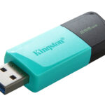 Memoria USB 3.2 256Gb Kingston Dtxm/256Gb Datatraveler Exodia Turquesa/Negro