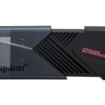 MEMORIA USB 256GB KINGSTON DTXON/256GB DATATRAVELER EXODIA ONYX, USB 3.2, COLOR NEGRO