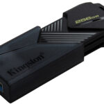 MEMORIA USB 256GB KINGSTON DTXON/256GB DATATRAVELER EXODIA ONYX, USB 3.2, COLOR NEGRO