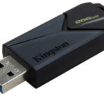 MEMORIA USB 256GB KINGSTON DTXON/256GB DATATRAVELER EXODIA ONYX, USB 3.2, COLOR NEGRO