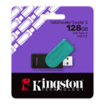 Memoria USB 3.2 128Gb Kingston Data Traveler Exodia S/Color Negro-Turquesa/Dtxs/128Gb