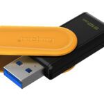 Memoria USB 3.2 De 512Gb Kingston Dtxs/512Gb Datatraveler Exodia S Tapa Giratoria/Color Negro-Amarillo