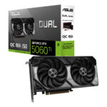 T/Video ASUS Dual-Rtx5060Ti-O8G Dual Geforce Rtx 5060 Ti O8G Nvidia 8Gb Gddr7/PCI-5.0/HDMI/2Xfan