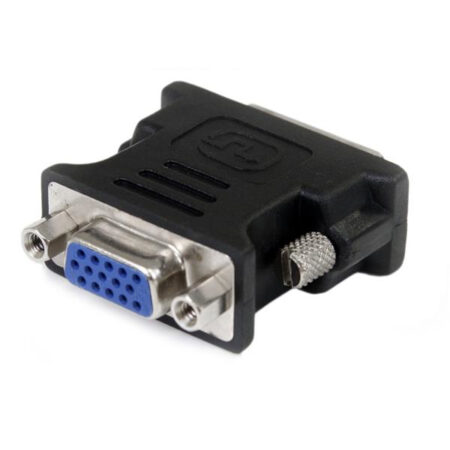 Adaptador Convertidor DVI A VGA Video Macho A Hembra