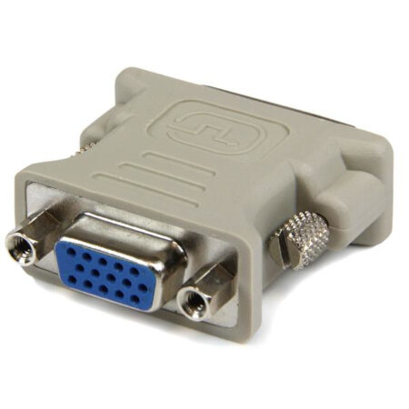 Adaptador Convertidor DVI-I A VGA Hd15 Blanco