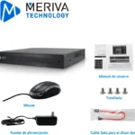 Dvr 16 Canales Meriva Mxvr-2116A/2Mpx/Penta Hibrido/2Ch IP/Salida HDMI + 1Vga/1 Salida + 1 Entrada De Audio/Grabacion 1080P-Lite/Compatible Con Audio (AOC)