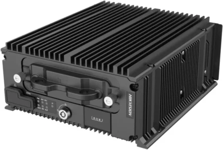 Dvr Hibrido Movil 4 Canales Turbo Hikvision Ae-Mh0408(RJ45)/1080P/8 Canales IP/Soporta 4G/WiFi/Gps/Sensor G/Soporta 2 Memorias SD/Alarmas I/O/Salida De Video