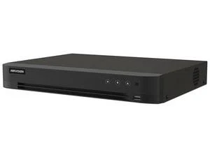 DVR 16 CANALES TURBOHD + 16 CANALES IP HIKVISION IDS-7216HUHI-M2/X 8MP (4K) AUDIO POR COAXITRON/ACUSENSE/RECONOCIMIENTO FACIAL/2 BAHIAS DE DISCO DURO/SALIDA DE VIDEO EN 4K/H.265+