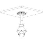 Camara Domo 4K Dahua Dh-Hac-Hdw1801Tqn-A 8Mpx/Lente De 2.8Mm/106° De Apertura/Ir De 40Mts/Wdr Real De 120 Db/IP67