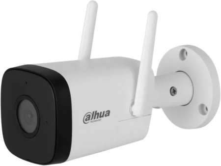 Camara IP Bullet Ir Dahua Dh-Ipc-Hfw1230Dt-Stw 2Mpx/Lente 2.8Mm/1920X1080/100° De Apertura/Ir De 30 Metros/H.265/Microfono Y Altavoz Integrados/Ranura MicroSD/IP67/Deteccion De Humanos