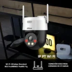 CAMARA IP PT DAHUA DH-SD2A500HB-GN-A-PV-S2 5MP/LENTE FIJO/30 METROS DE ILUMINACION IR/LUZ VISIBLE/AUDIO 2 VIAS/IP66/POE/RANURA MICROSD