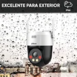 CAMARA IP PT DAHUA DH-SD2A500HB-GN-A-PV-S2 5MP/LENTE FIJO/30 METROS DE ILUMINACION IR/LUZ VISIBLE/AUDIO 2 VIAS/IP66/POE/RANURA MICROSD