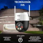 CAMARA IP PT DAHUA DH-SD2A500HB-GN-A-PV-S2 5MP/LENTE FIJO/30 METROS DE ILUMINACION IR/LUZ VISIBLE/AUDIO 2 VIAS/IP66/POE/RANURA MICROSD