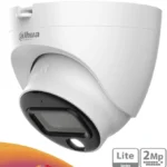 Camara Domo Dahua Dh-Hac-Hdw1209Tlqn-A-LED-S3 2Mpx/Lente 2.8Mm/Angulo De 103°/Microfono Integrado/Ir 20M/IP67