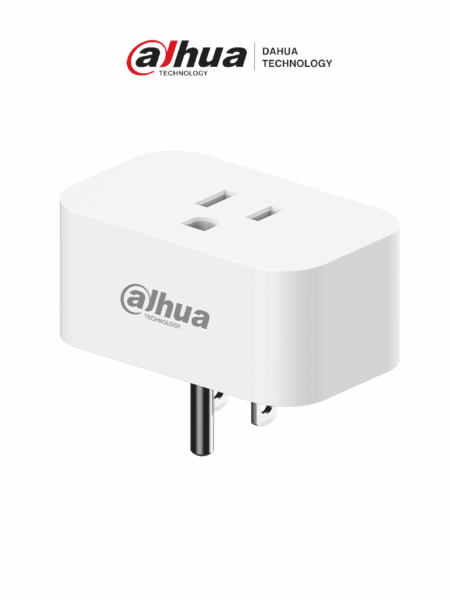 Conector Inteligente Dahua Dhi-Ics2-W2 Indicador LED/Proteccion Contra Sobrecorriente/Sobretension/Sobrecalentamiento/Monitorea El Consumo De Energia/Permite Actualizaciones Via Cloud/Color Blanco