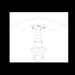 Camara Domo 4K Dahua Dh-Hac-Hdw1801Tlqn-Il 8Mpx/Lente 2.8Mm/Angulo De Vision De 106°/Ir 20M/Wdr Real De 120Db/Iluminacion Dual/Microfono Integrado
