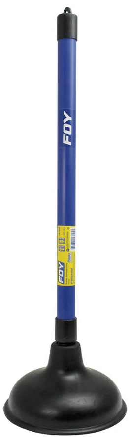 Destapacaños Foy Tipo Bomba 6″/Plastico/Negra-Azul/143325