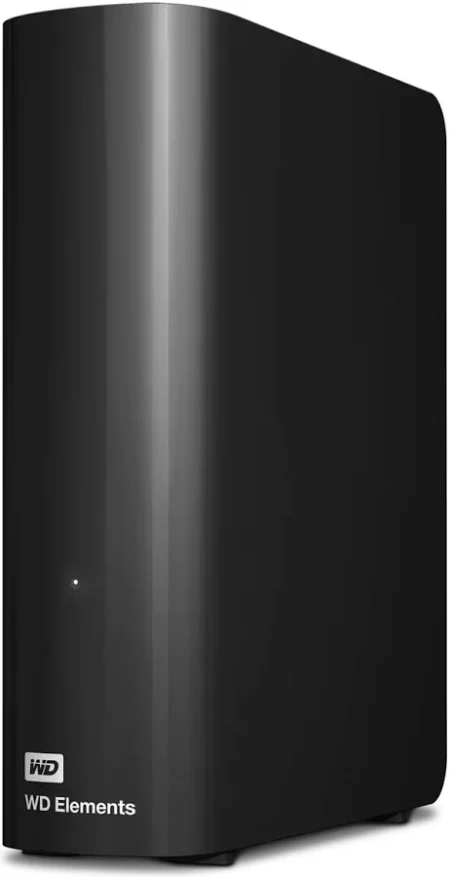 D. Duro Externo USB 3.0 10Tb Western Digital Wdbwlg0100Hbk-Nesn Elements Desktop 3.5”, USB 3.2 Gen 1, Color Negro