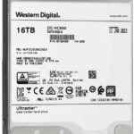 D. Duro Interno 16Tb Western Digital Wuh721816Ale6L0/3.5"/ SATA Iii/7200 Rpm/Recomendado Para Data Center Y Nvrs De Alta Capacidad