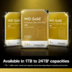 D. Duro Interno 4Tb Wd Gold Wd4004Fryz 3.5"/SATA Iii/7200Rpm/Para Servidor