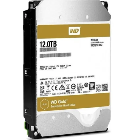 D. Duro Interno 12Tb Wd Wd122Kryz 3.5/512Mb/Sata3/7200Rpm