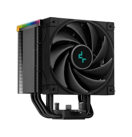 VENTILADOR DEEPCOOL AK500/120MM/HASTA 240W/500 – 1850RPM/TORRE UNICA/COMPATIBLE INTEL Y AMD 5 TUBOS/COLOR NEGRO