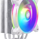Disipador Cooler Master Hyper 212 Halo/Argb/154 Mm/Cubierta Superior De Aluminio/Blanco, Rr-S4Ww-20Pa-R1