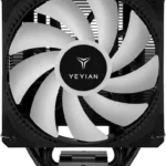 Disipador Yeyian Proact 120Ct Tower Cooler/120Mm/Hasta 1800Rpm/Color Negro/Ytc-120Al-M1