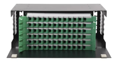 Distribuidor De Fibra Optica Linkedpro Con Bandejas Deslizables/Vacio/19In/72 Adaptadores Lc Duplex/Lc Simplex/72 Adaptadores Sc Simplex/4U/Lp-Odf-8072