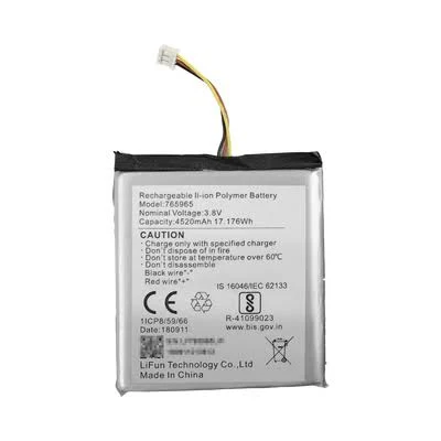 Bateria De Respaldo Para Panel De Alarma Hikvision Ds-Pa-Battery 4520 mAh/Compatible Con Paneles Ax Pro – Ax Hub – Hibrido Version 1 Ds-Pha64-W4P Y Repetidor Ax Pro Ds-Pr1-Wb