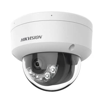 Camara Domo IP Hikvision Ds-2Cd1183G2-Liu 8Mp/4K/Lente 2.8 Mm/Dual Light (30 Mts Ir + 20 Mts Luz Blanca)/Microfono Integrado/Ik08/Exterior IP67/H.265/PoE/Onvif