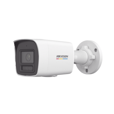 CAMARA BALA IP HIKVISION DS-2CD2T47G2H-LI 4MPX/LENTE 4 MM/60 MTS IR + 60 MTS LUZ BLANCA/EXTERIOR IP67/WDR 130DB/VIDEOANALITICOS/ACUSEARCH/DUAL LIGHT + COLORVU