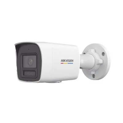 Camara Bala IP Hikvision Ds-2Cd1047G2H-Liuf 4Mpx/Lente 2.8 Mm/Dual Light + Colorvu/30 Mts Ir + 30 Mts Luz Blanca/Microfono Integrado/Acusense Lite/IP67/Wdr 120Db/PoE/Micro SD/Onvif