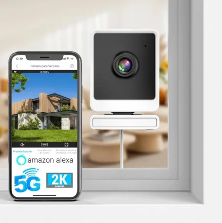 Camara WiFi Easytao Tv-629 3Mpx/Para Interior/Privacidad De Un Clic/360°/Ir 20M