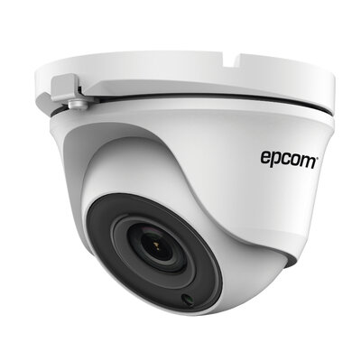 Camara Turret Epcom Turbohd 1080P/Metalica/Gran Angular 103°/Lente 2.8Mm/Ir Exir Inteligente 20Mts/Exterior Ip66/Dwdr, E8-Turbo-G2W