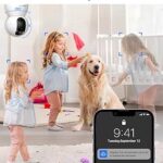 CAMARA DOMO WIFI EASYTAO TV-628/4/4MPX/PARA INTERIOR/AUDIO BIDIRECCIONAL/DETECCION DE MOVIMIENTO/ VISION NOCTURNA/CONTROL REMOTO