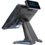 Pantalla Secundaria Flourescente Pos Ec Line Ec-Vp-Vfd De 2X4"/USB 2.0/Comando Esc/Negro