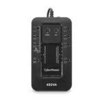 NO BREAK CYBERPOWER EC450G OFFLINE 450VA/260W STANDBY ENTRADA 96 -140V, SALIDA 120-120V 8 CONTACTOS NEMA 5-15R