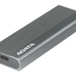 Gabinete Externo Para SSD M.2 Adata Ec680-Ccgy USB-C 3.2/PCIE NVMe/Gris