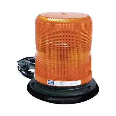 Baliza LED De 7″ De Altura Ecco X7970-A-Vm, Color Ambar Con Montaje Magnetico De Succion