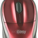Mouse Easy Line Easy Line - Rojo, 3 Botones, Óptico, 1000 Dpi