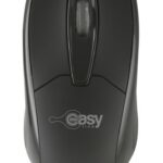 Mouse Easy Line Easy Line - Negro, USB, 1000 Dpi