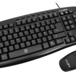 Kit Teclado / Mouse Easy Line Balance - 102 Teclas, Negro, 1000 Dpi