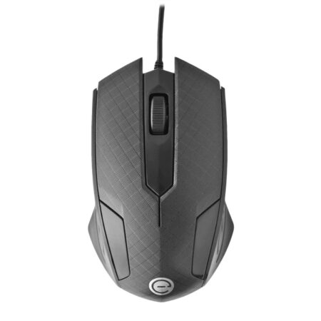 Mouse Easy Line – Negro, Óptico, 1200 Dpi