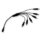Distribuidor Pulpo 1 A 6 Canales Enson Ens-Dc16 - Negro