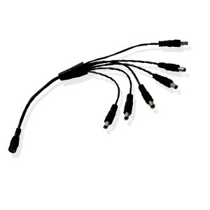 Distribuidor Pulpo 1 A 6 Canales Enson Ens-Dc16 – Negro