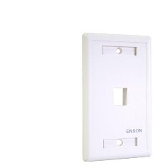 Placa De Pared Para 1 Puerto RJ45 Enson Ens-Fp61