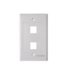 Placa De Pared Para 2 Puertos RJ45 Enson Ens-Fp62