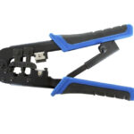 Pinza Ponchadora Enson Ens-Nt02 P/Conectores Rj.45 Y Tj-11 8/6 Pines C/Navaja De Corte
