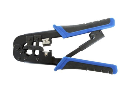 Pinza Ponchadora Enson Ens-Nt02 P/Conectores Rj.45 Y Tj-11 8/6 Pines C/Navaja De Corte
